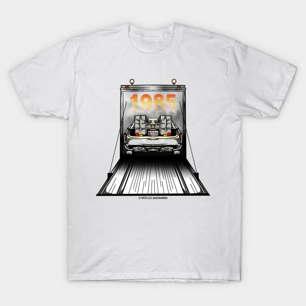 Back to the future DeLorean T-Shirt by LICENSEDLEGIT